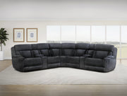 Parker Living Dalton 7 Piece Modular Power Reclining Sectional with Power Adjustable Headrests