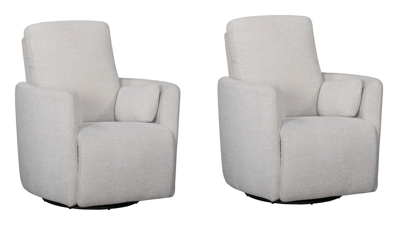 Parker Living Turner Manual Swivel Glider Recliner Two Pack