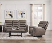 Parker Living Lawson - Sydney Brunette Zero Gravity Power Reclining Sofa and Recliner
