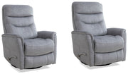 Parker Living Gemini Swivel Glider Recliner Two Pack
