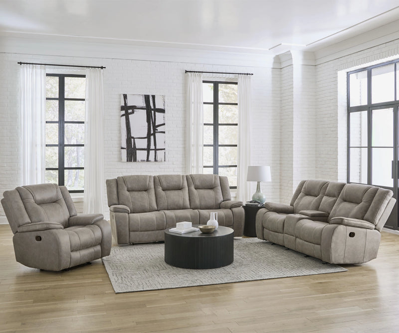 Parker Living Blake - Desert Taupe Manual Reclining Sofa Loveseat and Recliner