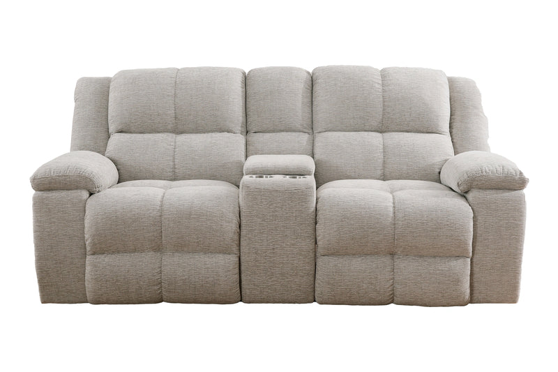 Parker Living Buster Manual Reclining Console Loveseat