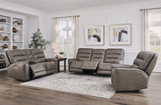 Parker Living Lawson - Sydney Brunette Zero Gravity Triple Power Reclining Sofa with Drop Down Table P2