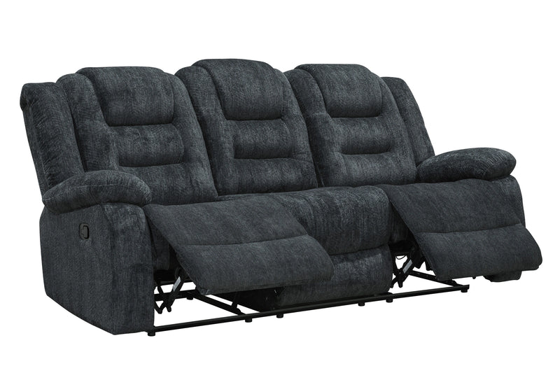 Parker Living Bolton - Misty Storm Manual Reclining Sofa and Loveseat