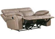 Parker Living Theon - Stokes Toffee Manual Reclining Sofa Loveseat and Recliner