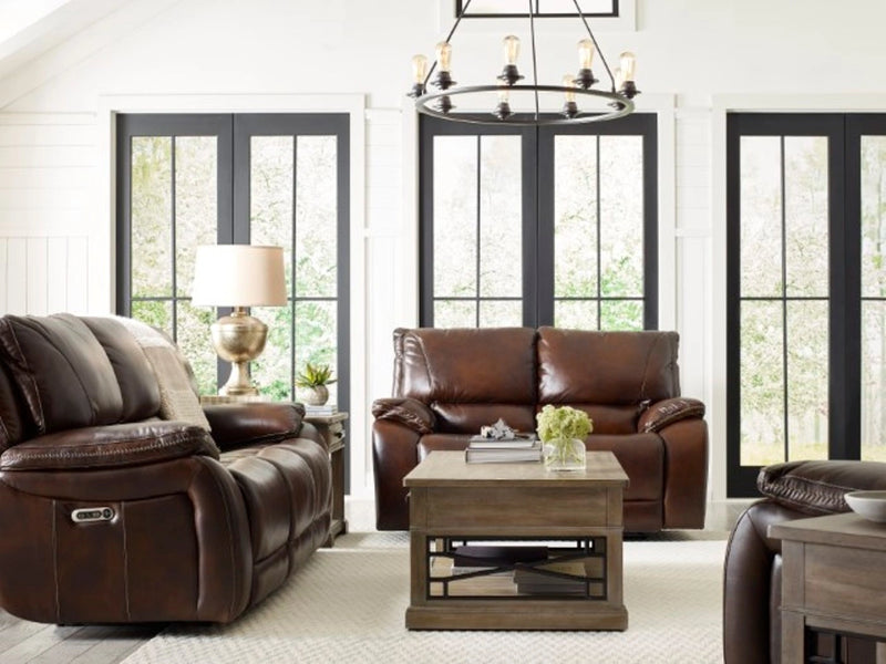 Parker Living Vail - Burnt Sienna Power Reclining Sofa Loveseat and Recliner