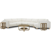 Parker Living Escape - Mirage Mist 4 Piece Modular Sectional