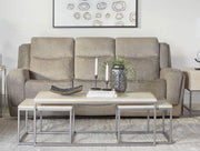 Parker Living Penfield - Frappe Zero Gravity Power Reclining Sofa with Heat Massage and Speaker P3