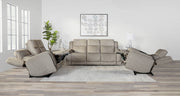 Parker Living Penfield - Frappe Zero Gravity Power Reclining Sofa with Heat Massage and Speaker P3