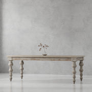 Parker House Crossings - Eden Dining 84 Inch Rectangular Dining Table With 4 Upholstered Chairs