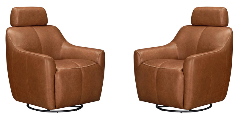 Parker Living Miles Swivel Gliding Accent Chair Two Pack