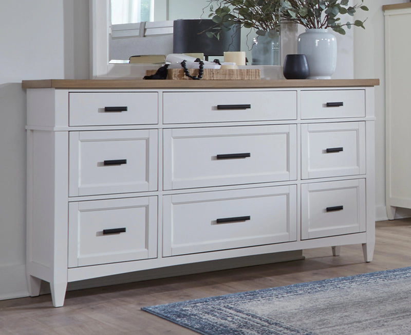 Parker House Americana Modern Bedroom 9 Drawer Dresser