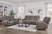 Parker Living Lawson - Sydney Brunette Zero Gravity Triple Power Reclining Sofa with Drop Down Table P2