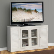 Parker House Boca 9 Piece Entertainment Wall with Corner Bookcases
