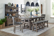 Parker House Lodge Dining Swivel Counter Sling Chair Two Pack