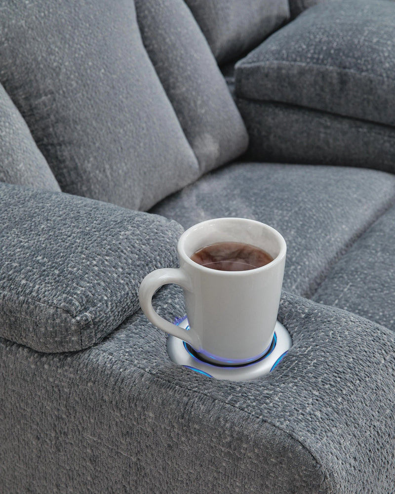 Studio Cave Power Reclining Loveseat with Console