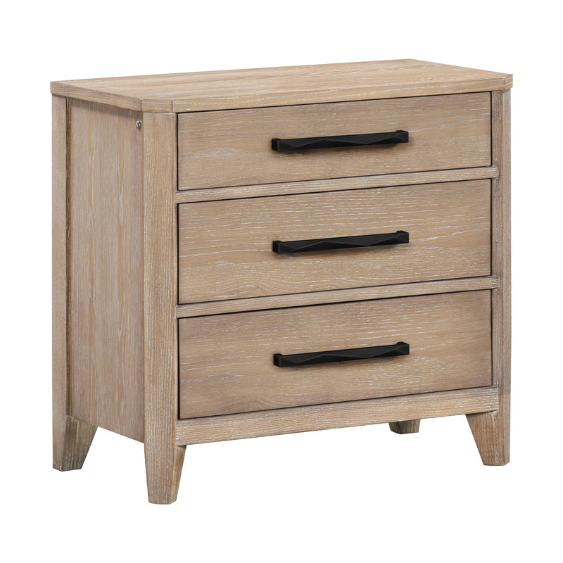 Parker House Breckenridge - Bedroom Queen Bed 2 Nightstands and Dresser with Mirror