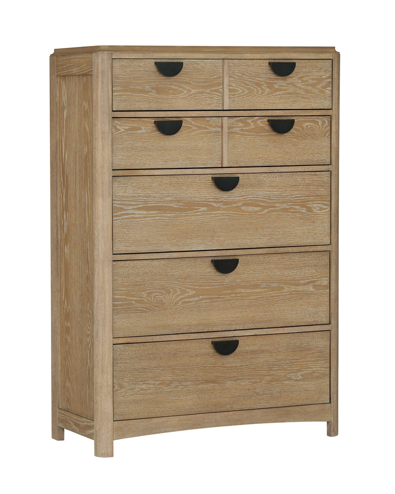 Parker House Escape - Bedroom Queen Poster Bed 2 Nightstands Dresser with Mirror and Chest