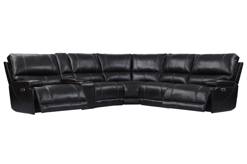Parker Living Whitman - Powered By Freemotion 6 Piece Modular Power Reclining Sectional with Power Adjustable Headrests