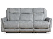 Parker Living Linus - Hudson Grey Zero Gravity Power Reclining Sofa