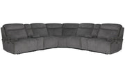 Parker Living Alpine - Airy Midnight 7 Piece Zero Gravity Power Reclining Sectional with Power Adjustable Headrests