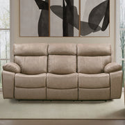 Parker Living Theon - Stokes Toffee Manual Reclining Sofa with Drop Down Table