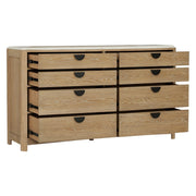 Parker House Escape - Bedroom King Panel Bed 2 Nightstands and Dresser with Mirror