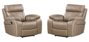 Parker Living Theon - Stokes Toffee Glider Recliner Two Pack