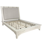 Parker House Americana Modern Bedroom Queen Platform Bed 2 Nightstands and Dresser with Mirror