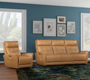 Parker Living Gershwin - Lucca Butterscotch Power Reclining Sofa and Recliner