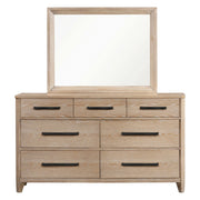 Parker House Breckenridge - Bedroom Queen Bed 2 Nightstands and Dresser with Mirror