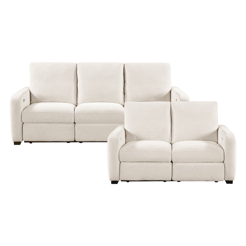 Vera-2pc Set: Sofa, Love (Power) image