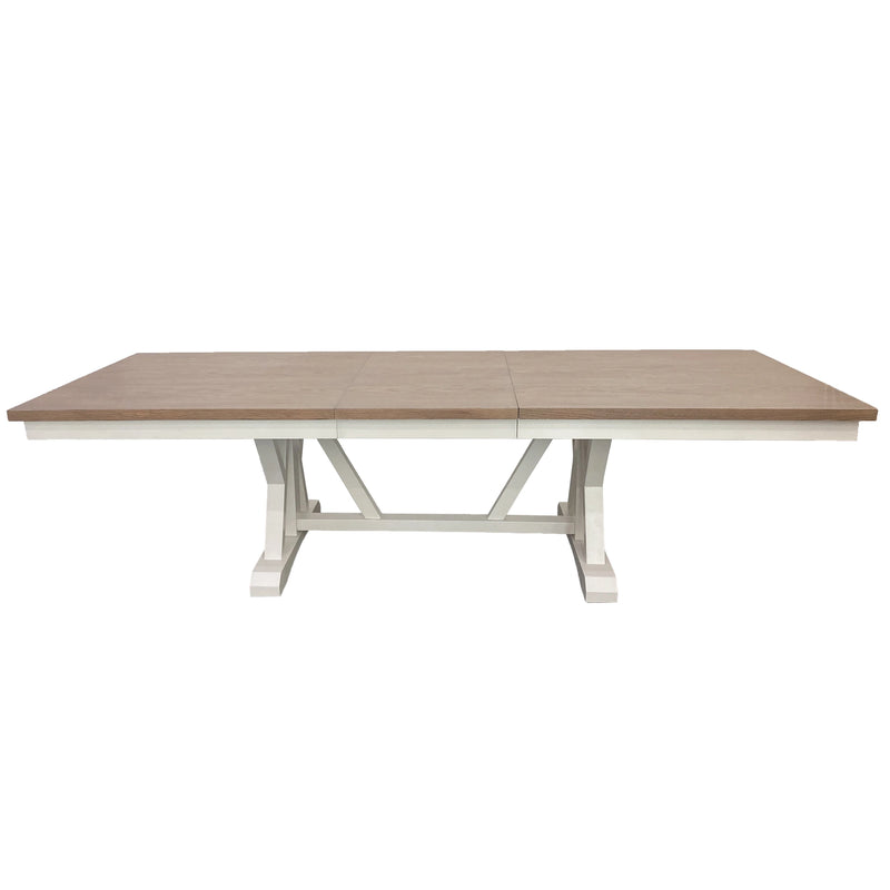 Parker House Americana Modern Dining 88 inch Trestle Extendable Dining Table