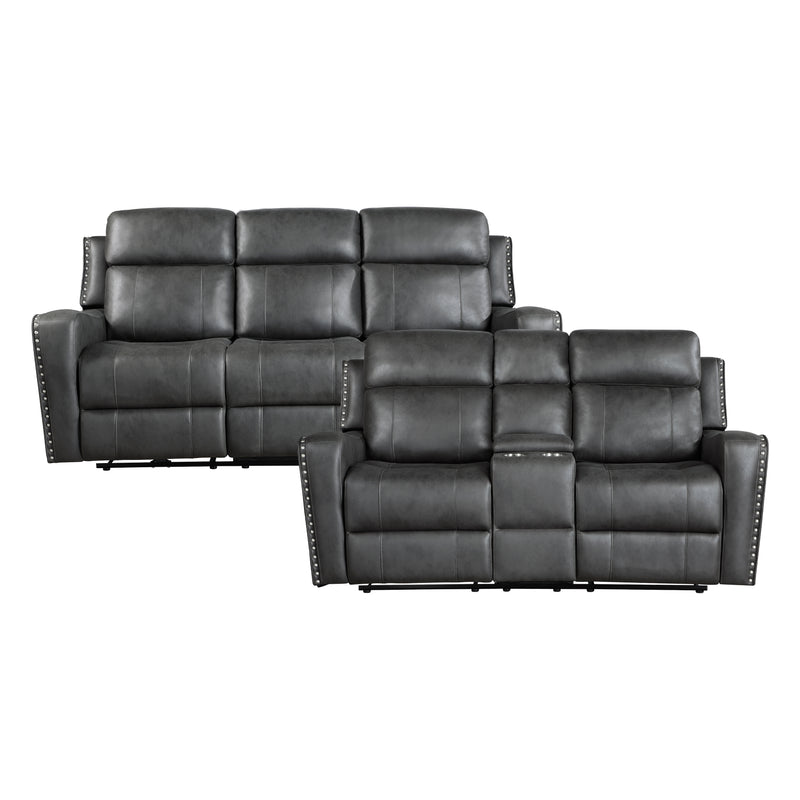 Kellen-2pc Set: Sofa, Love (Power) image