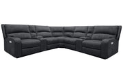 Parker Living Polaris 7 Piece Modular Power Reclining Sectional with Power Adjustable Headrests