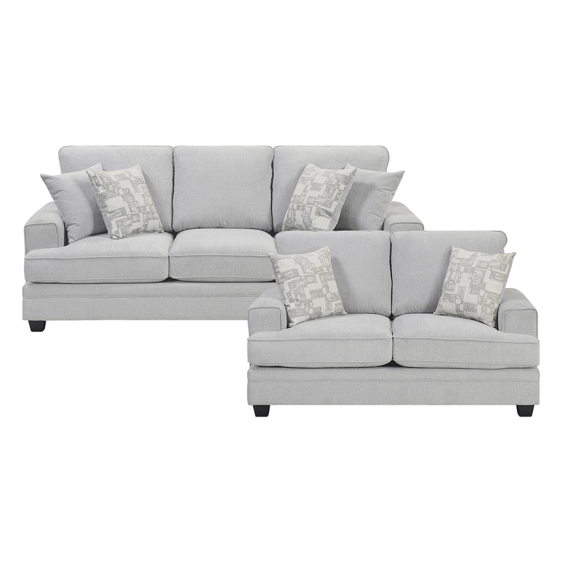 Sarah-2pc Set: Sofa, Love image