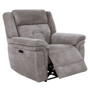 Parker Living Richland - Bristol Grey Power Reclining Sofa Loveseat and Recliner
