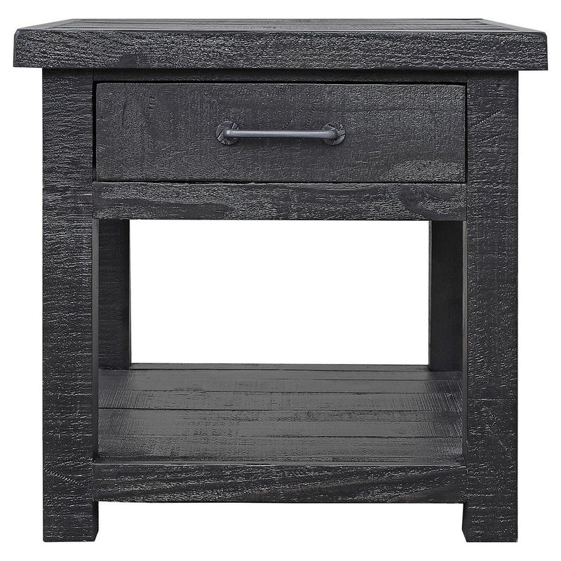 Parker House Durango End Table in Rustic Dark Pine