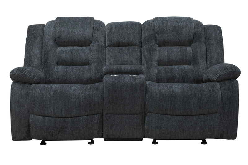 Parker Living Bolton - Misty Storm Manual Reclining Sofa and Loveseat