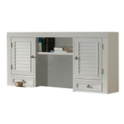 Parker House Boca L Shape Desk with Credenza and Hutch