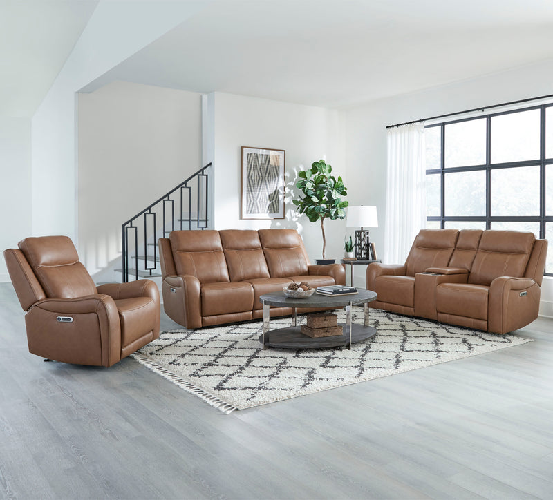 Parker Living Haywood - Butternut Power Reclining Console Loveseat
