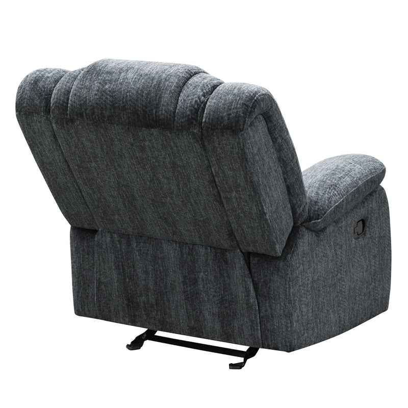 Parker Living Bolton - Misty Storm Manual Reclining Sofa and Two Recliners