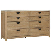 Parker House Escape - Bedroom Queen Poster Bed 2 Nightstands Dresser with Mirror and Chest