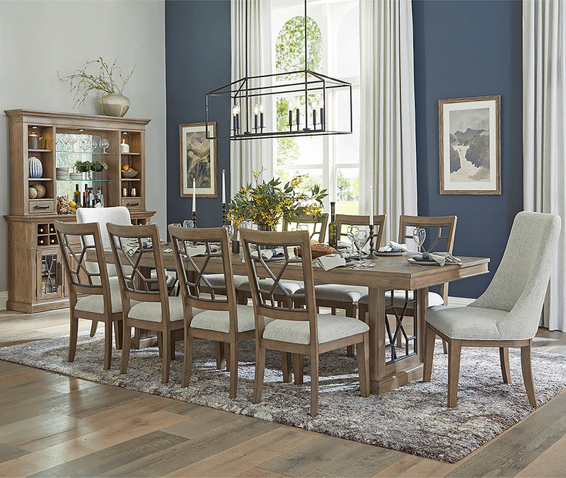 Parker House Sundance Dining - Sandstone Grid Dining Chair Two Pack