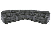 Parker Living Dalton 7 Piece Modular Power Reclining Sectional with Power Adjustable Headrests