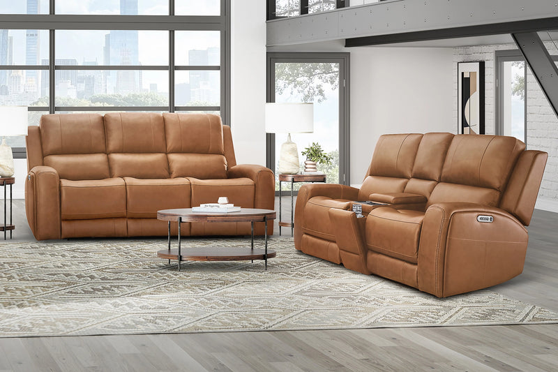Parker Living Belmont Zero Gravity Power Reclining Tilt Console Loveseat P3