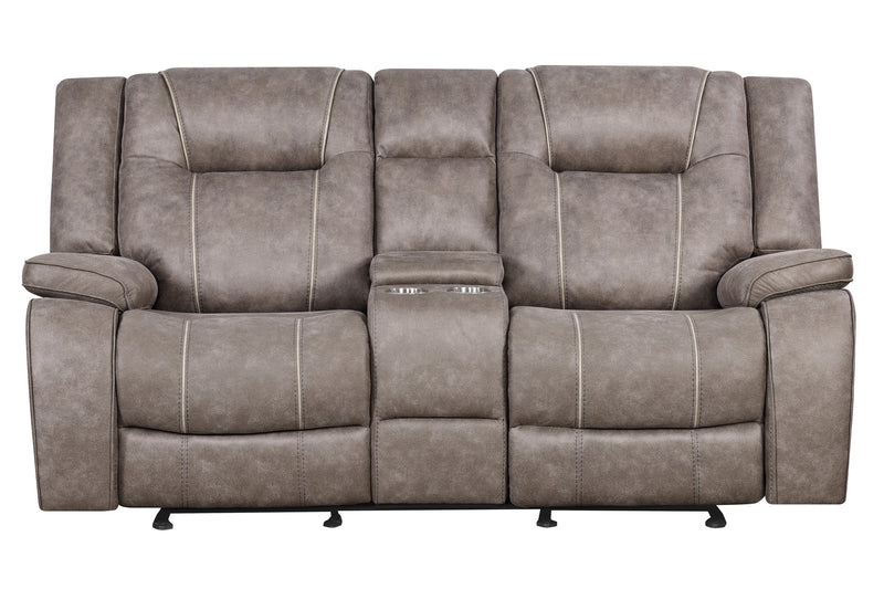 Parker Living Blake - Desert Taupe Manual Reclining Sofa and Loveseat
