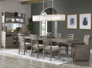 Parker House Pure Modern Dining 66 Inch Buffet with Hutch