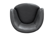 Parker Living Barolo 100% Italian Leather Swivel Club Chair