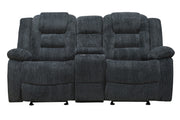 Parker Living Bolton - Misty Storm Manual Reclining Sofa and Loveseat